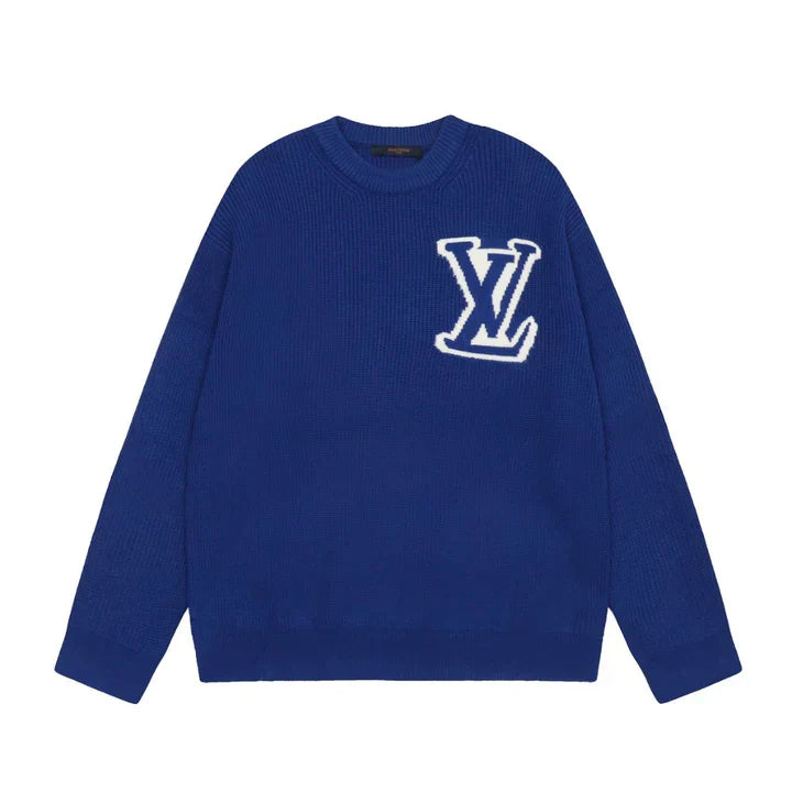 'LV' Designer Strickpulli