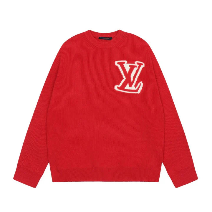 'LV' Designer Strickpulli