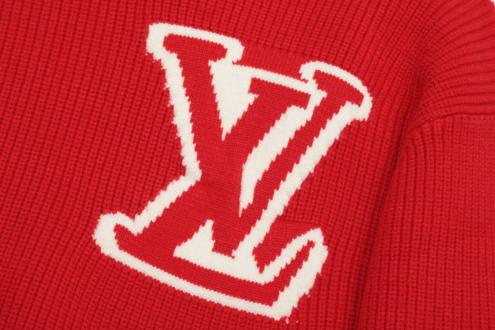 'LV' Designer Strickpulli